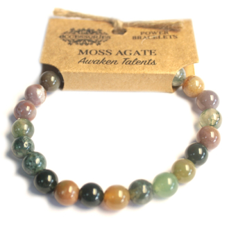 Power Bracelet Moss Agate Power Bracelet Moss Agate